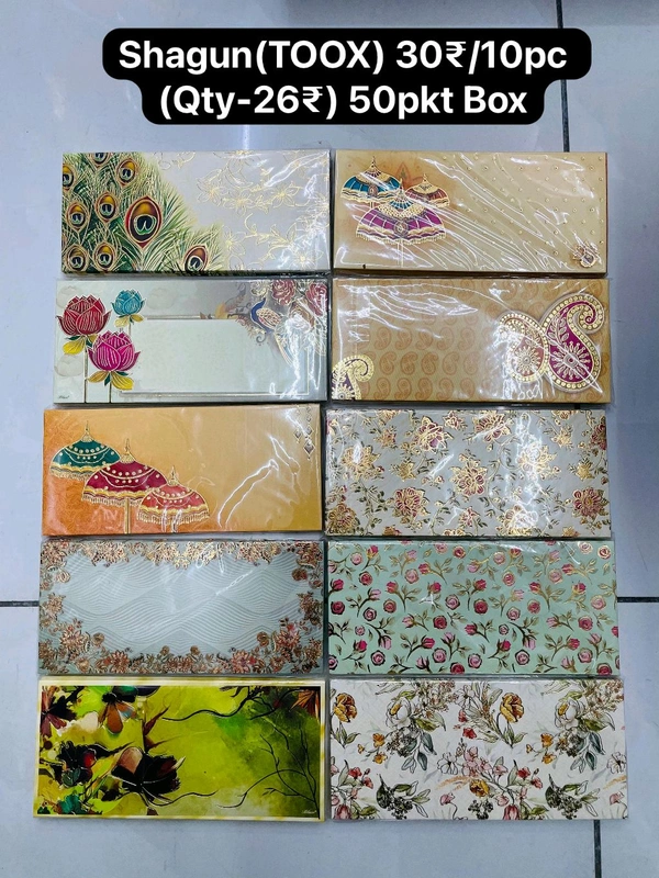 Shagun Envelope 10pc (TOOX)