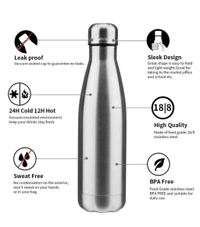 750ml Bottle Steel Cola Double Wall 12 HR Guarantee