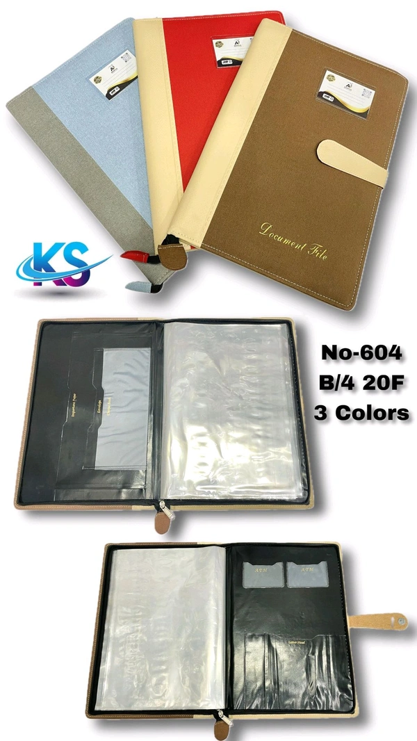 604 B/4 20F Folder File Chain Bag