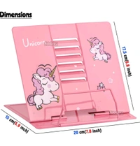 Book Reading Stand Metal Unicorn