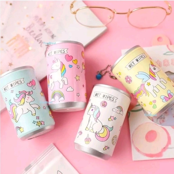 Wet Wipes Unicorn Can