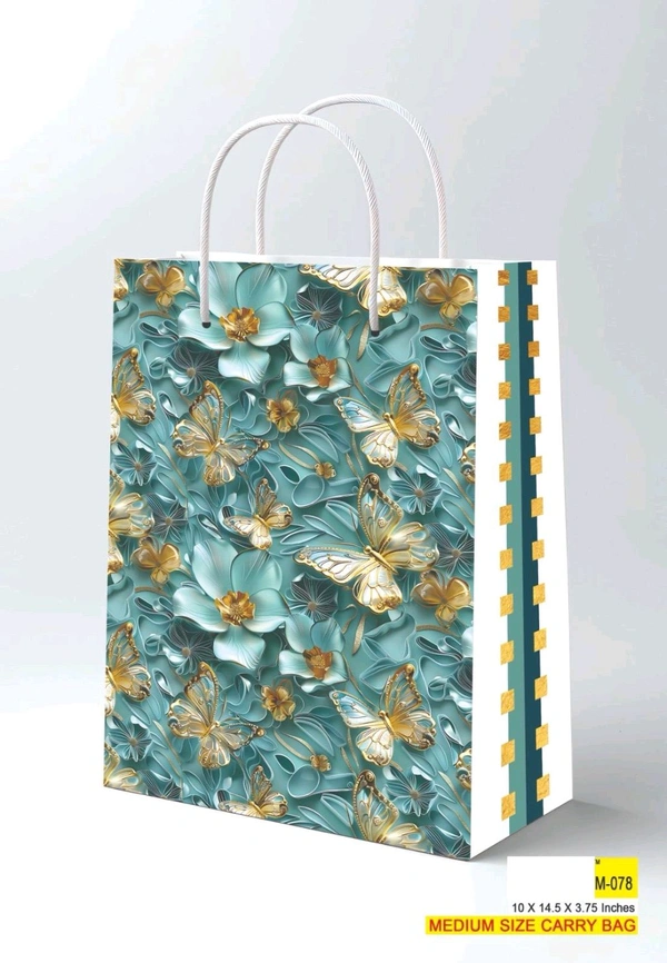Printed Paper Bags 10x14.50x3.75 Inch (Series 1)
