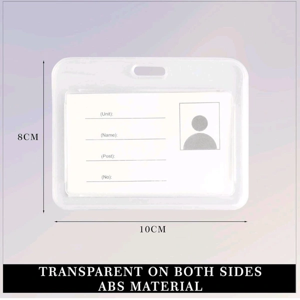 ID Card Holder TRP H (8x10cm)(10pc Pack)