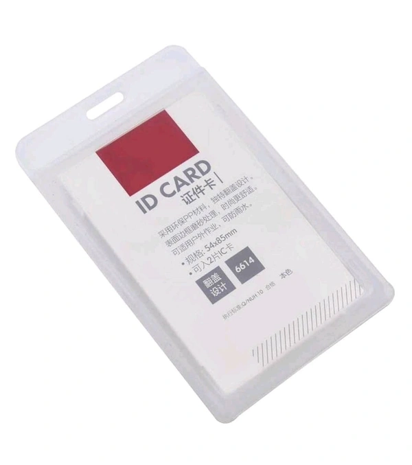 ID Card Holder No-6614 54x85mm V (10pc Pack)