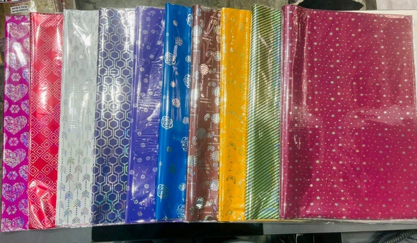 Gift Wrapping Lazor Mix Print 50x70cm (50sheets)