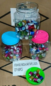 Mettalic Tape Jar Mini (85pc)