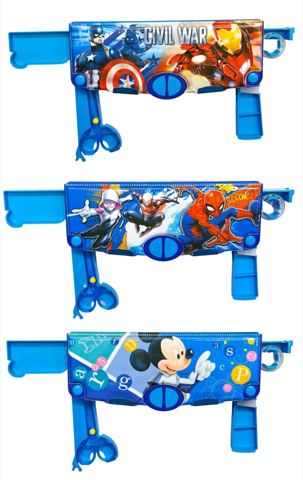 ZL-510 Magnet Pencil Box 4 Button 