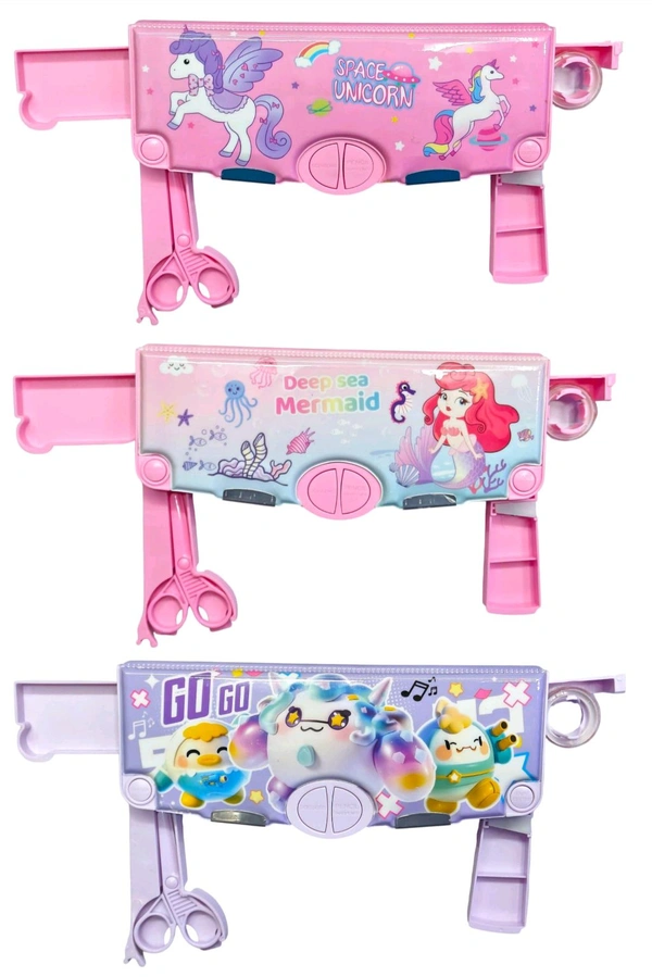 ZL-510 Magnet Pencil Box 4 Button 