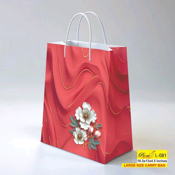 Printed Paper Bags 16.50x13x4.50 Inch (Series 1)