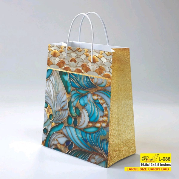 Printed Paper Bags 16.50x13x4.50 Inch (Series 1)