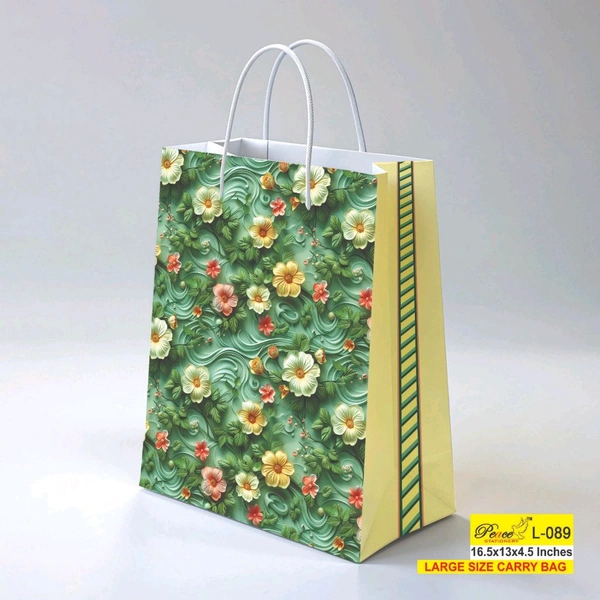 Printed Paper Bags 16.50x13x4.50 Inch (Series 2)