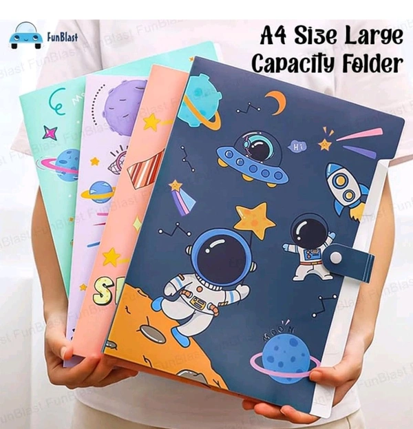 File Expanding 6 Pocket A4 (Spacekids)