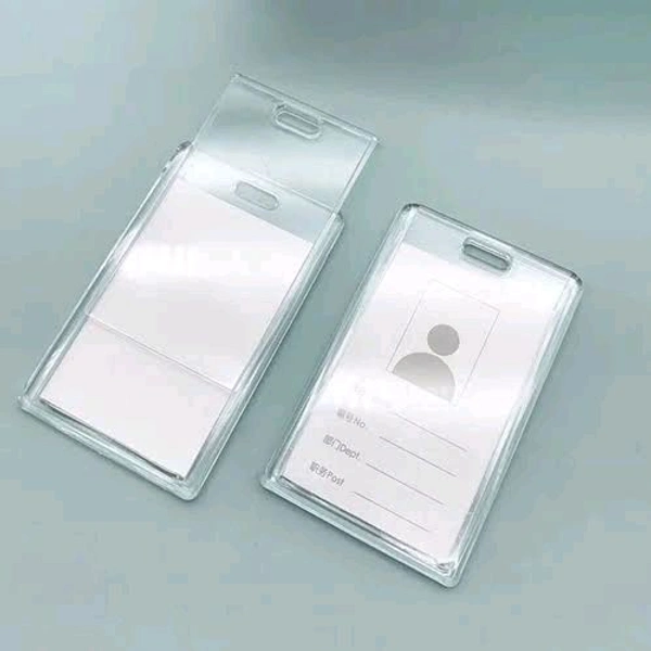 ID Card Acrylic Plastic Slide (10pc Pack)