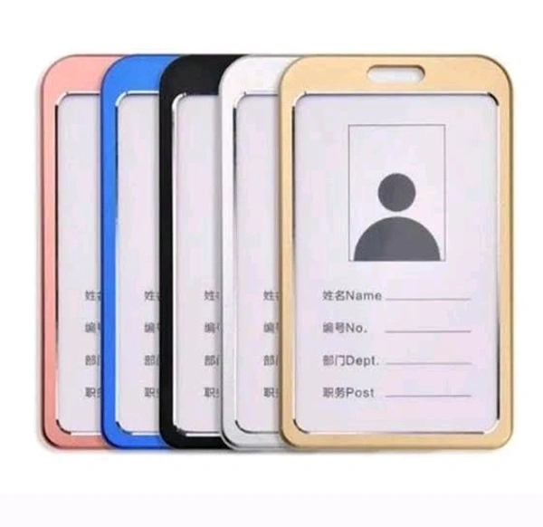 Metal ID Card Holder (20pc Pack)