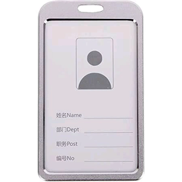 Metal ID Card Holder (20pc Pack)