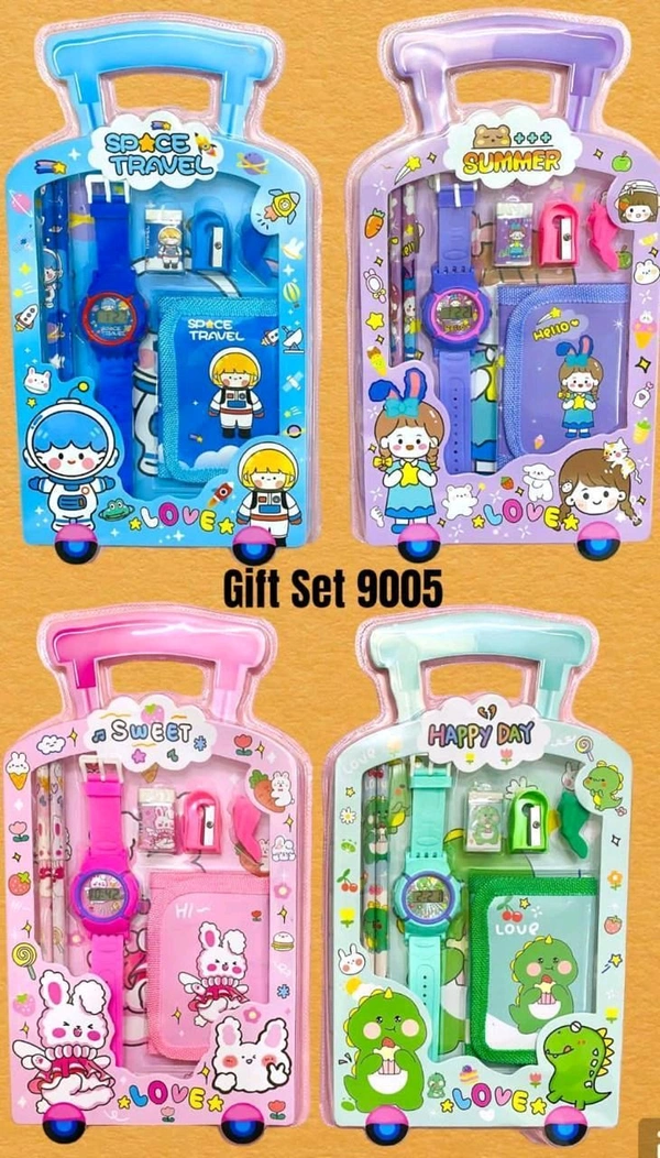 9005 Stationery Gift Set (Watch + Wallet)
