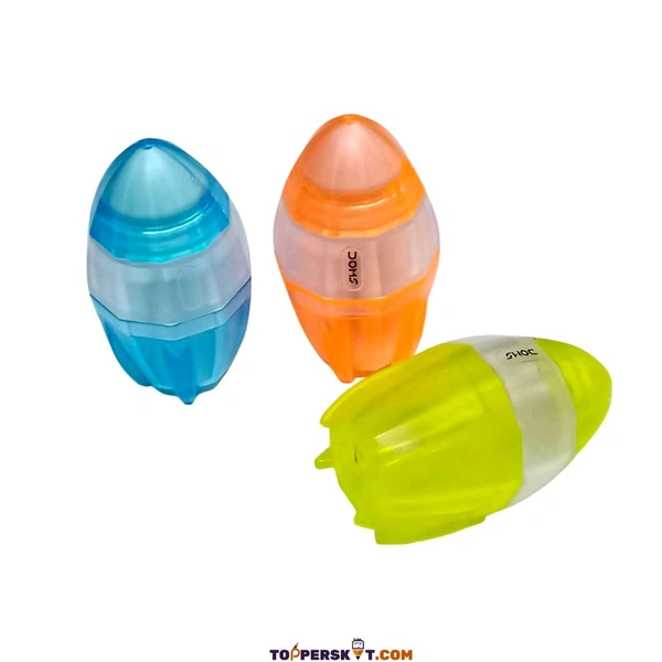 DOMS Rocket Point Erasner Combo Eraser + Sharpner 20mrp (Pack of 20pc)