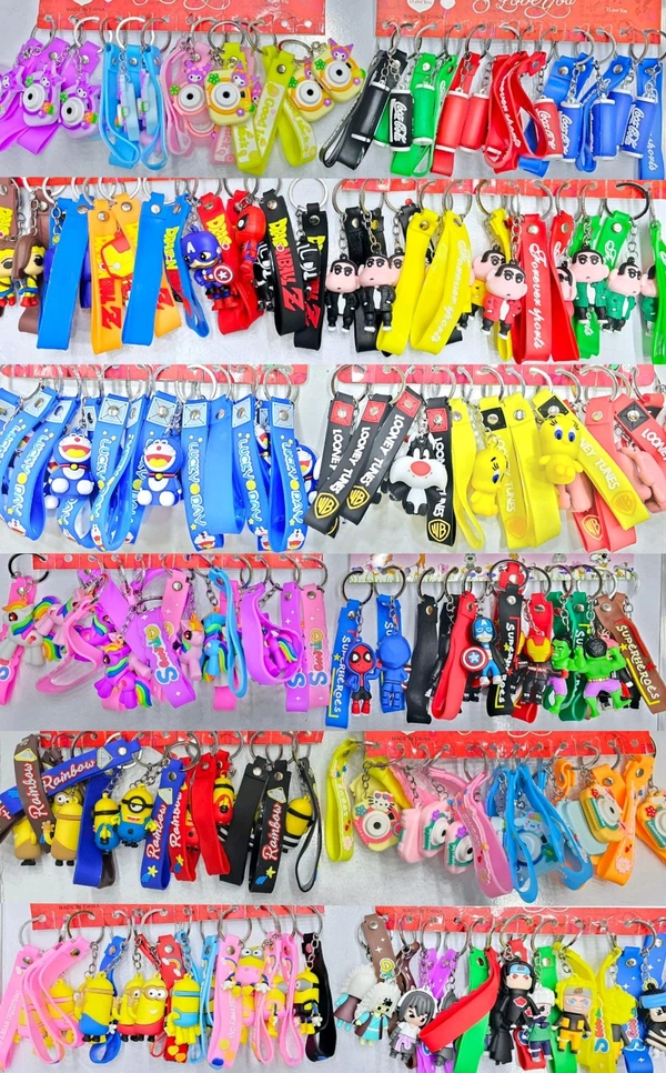Keychain With Belt (12pc pack)
