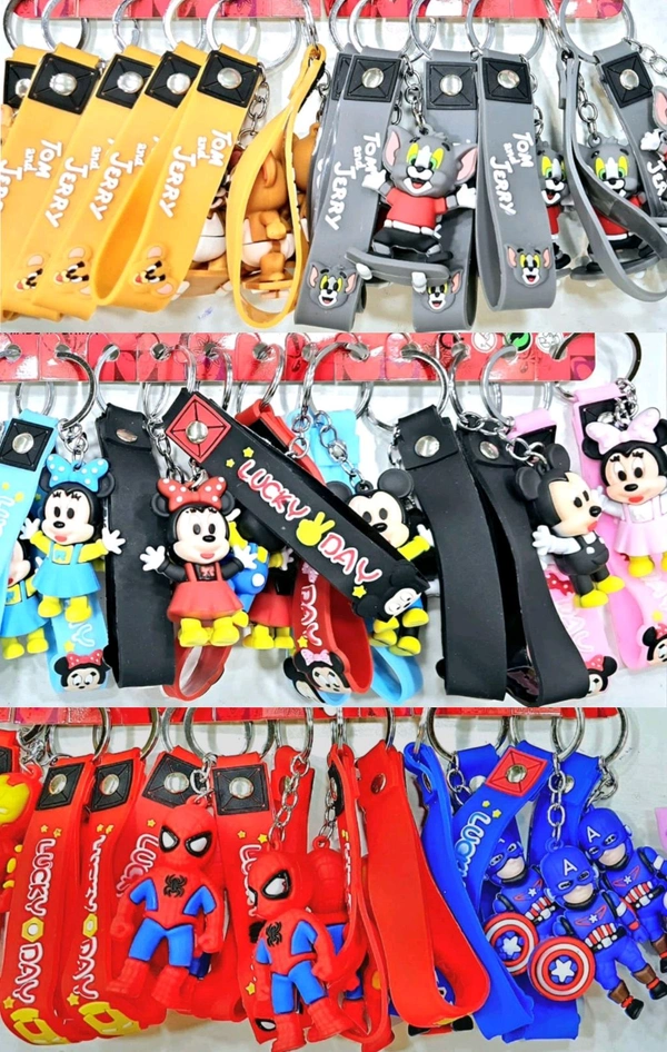 Keychain With Belt (12pc pack)