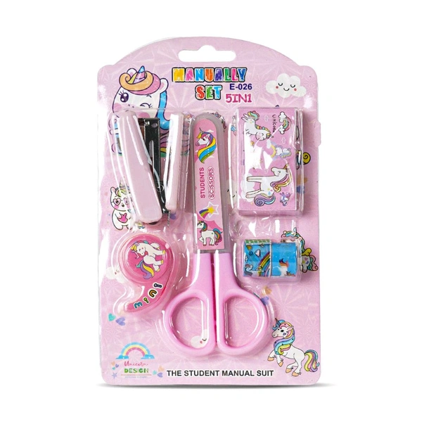 E-026 Stationery Set (5 in 1)