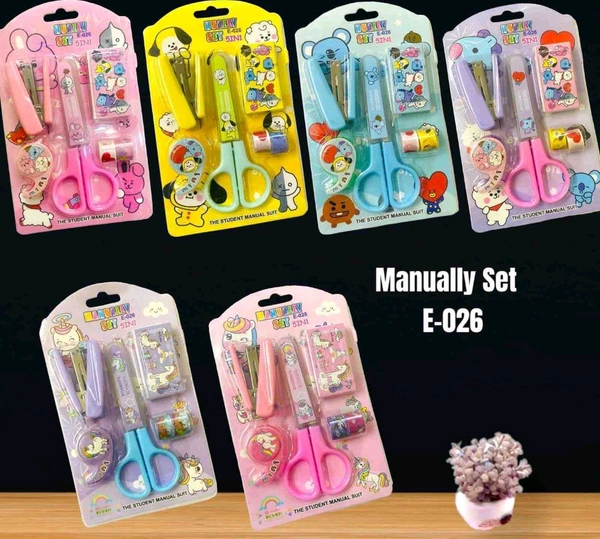 E-026 Stationery Set (5 in 1)