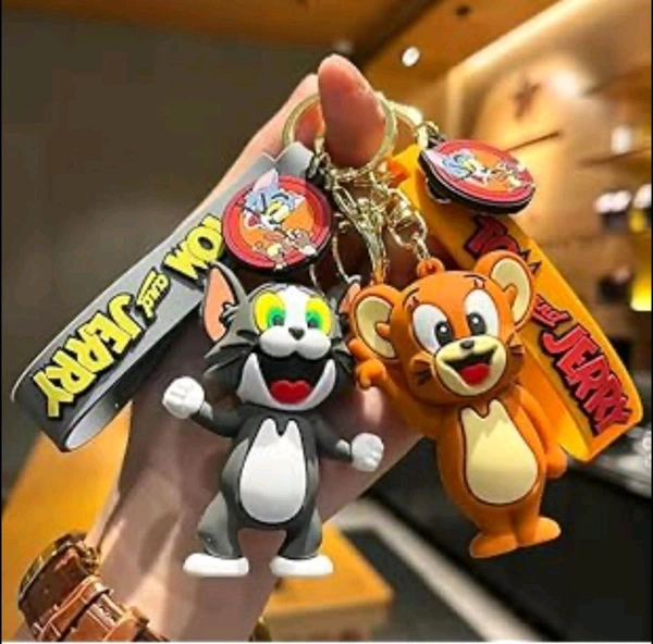 Tom & Jerry PVC Jumbo 1st Keychain (Loose)