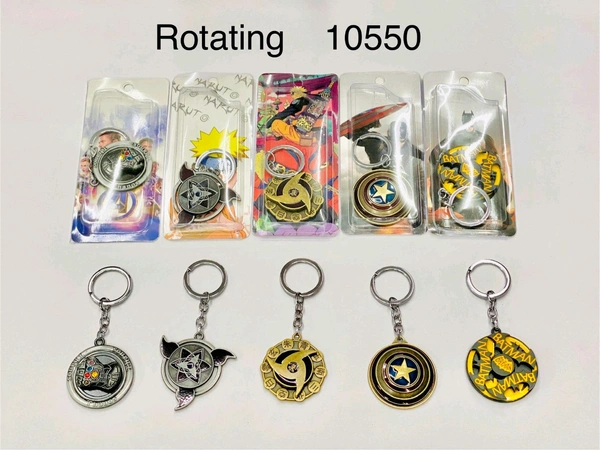 Rotating 1st Metal Keychain (Mixed Design)