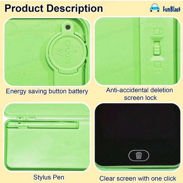 LCD Pencil Box Plastic