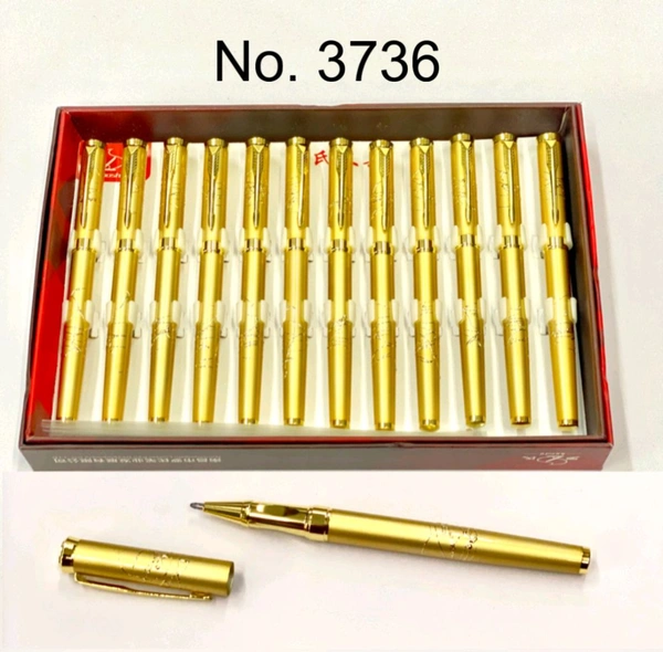3736 Design Gold Luoshi Metal Roller Pen