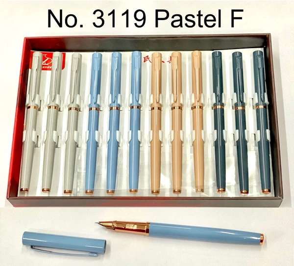 3119 Pastel F Luoshi Metal Roller Pen