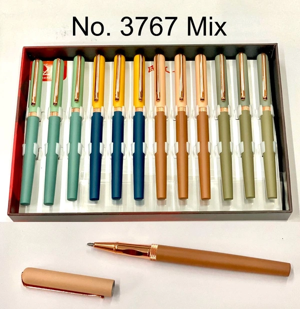 3767 Mix C/C Luoshi Metal Roller Pen 