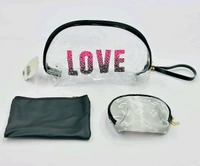 Travelling Cosmetic Pouch (3pc Set)