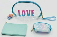 Travelling Cosmetic Pouch (3pc Set)