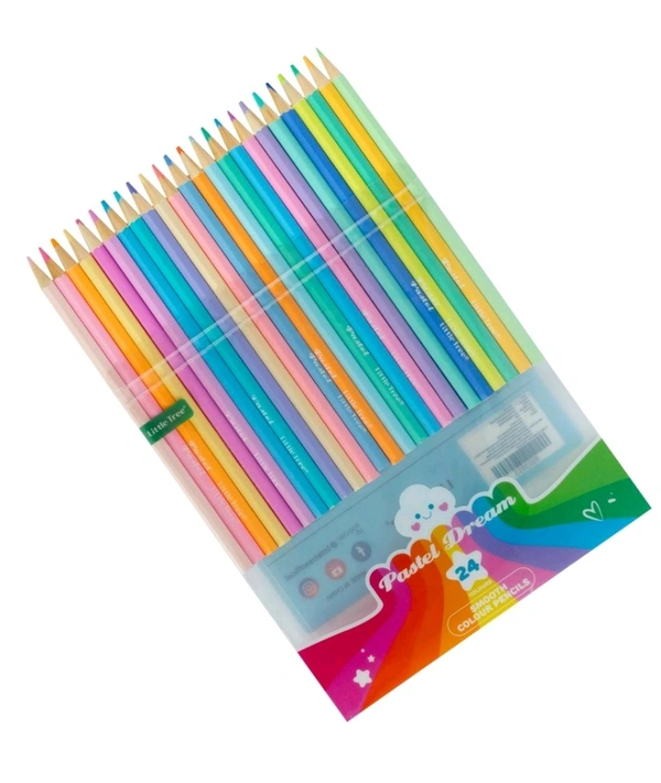Pastel Pencil Color 24shades (Full Size)