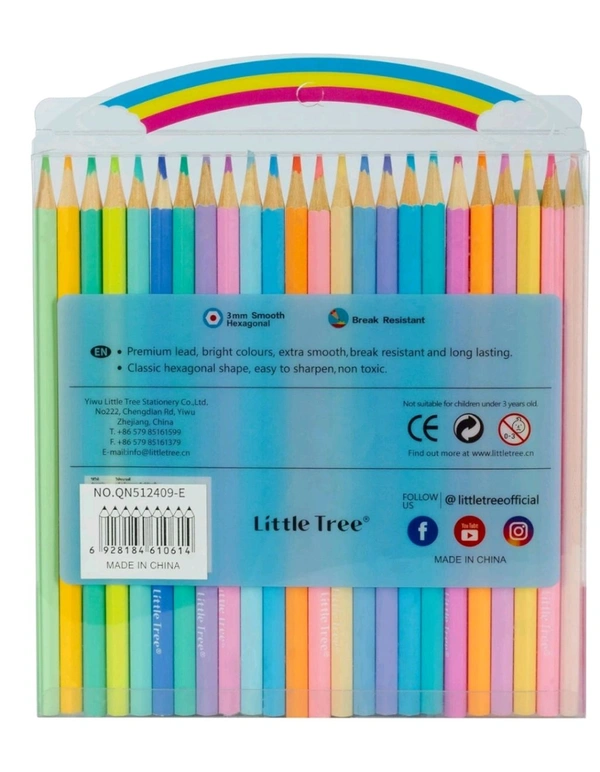 Pastel Pencil Color 24shades (Full Size)