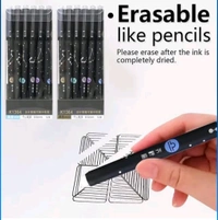 Erasable Gel Pen 0.5mm K1364 (12pc Pack) - Blue