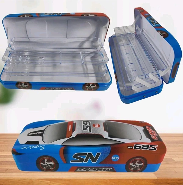 B-685-29 Metal Car Pencil Box
