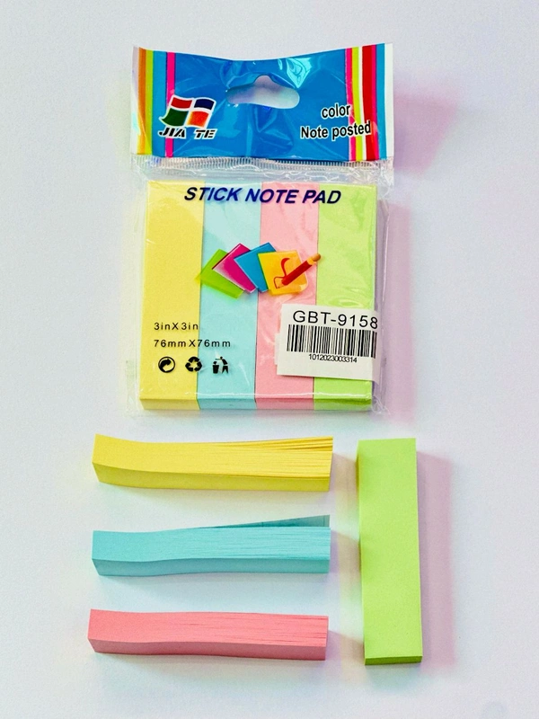 Sticky Note 4 Cut 100sheets (GBT-9158)
