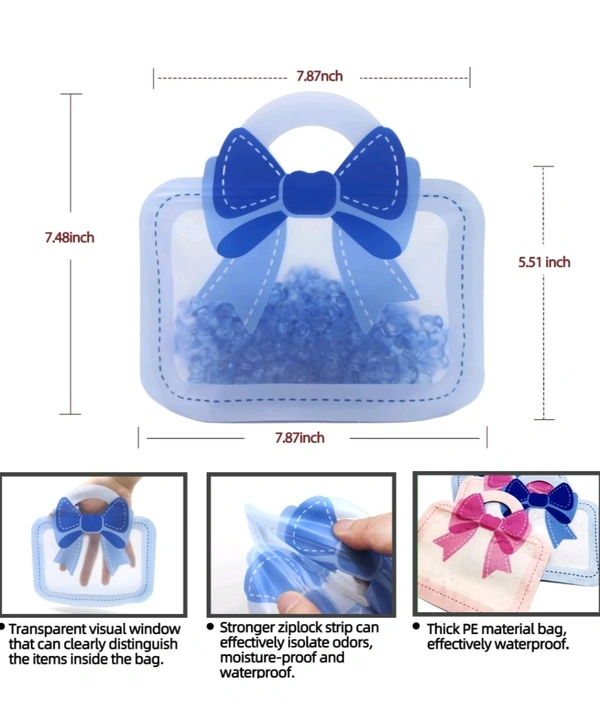 Gift Bag Pouch Bow A9