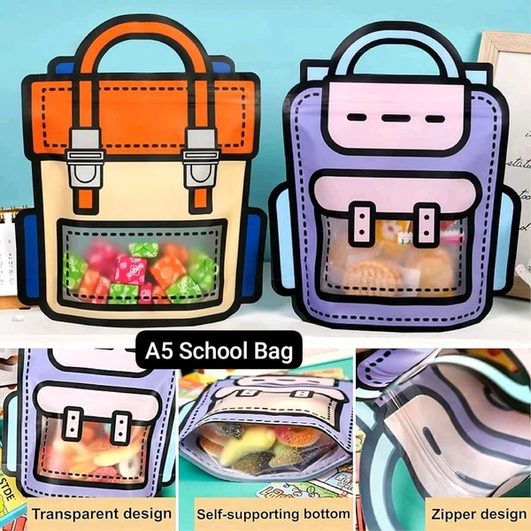 Gift Bag Pouch School Bag A5