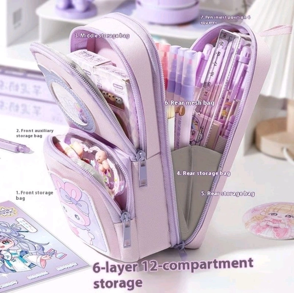 Pouch KBX-1093A Cute Rabbit