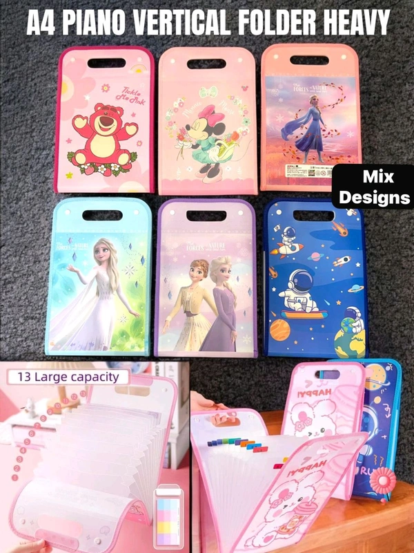 Folder A4 Piyano Vertical 