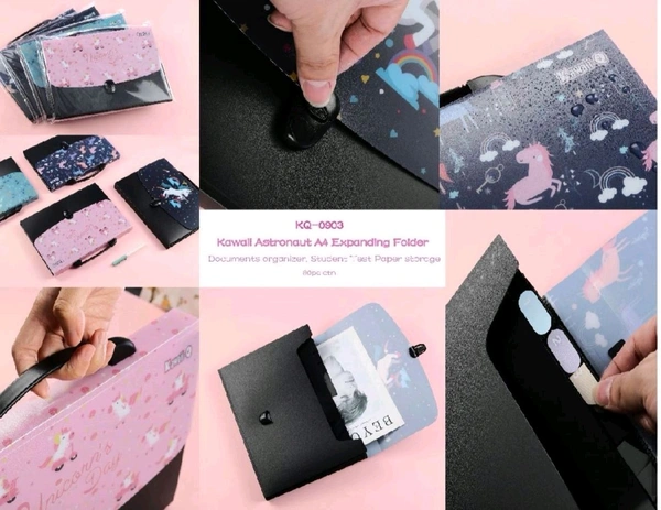 File Expanding 13 Pocket A4 (Unicorn)