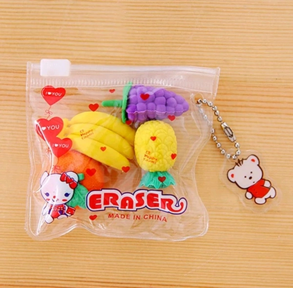Fruit Eraser (4pc Set)