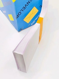 White Envelope Size:- 7x4 (50pc pack)