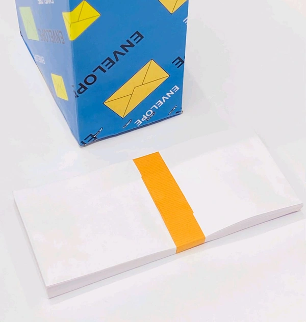 White Envelope Size:- 6.5 x 3.75 (50pc pack)