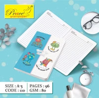 Fancy Printed Dairy A5 96Pg