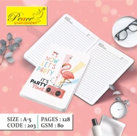 Fancy Printed Dairy A5 128Pg