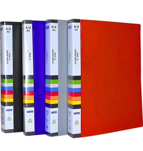 404 D Ring Plastic File FS