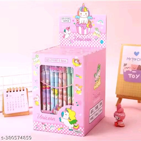 Erasable Gel Pen Mix Designs (12Pc)